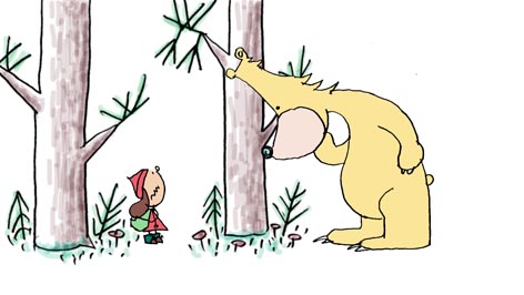 THE BEAR (森のクマさん） - TAKU FURUKAWA BLOG