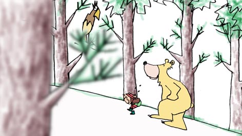 THE BEAR (森のクマさん） - TAKU FURUKAWA BLOG